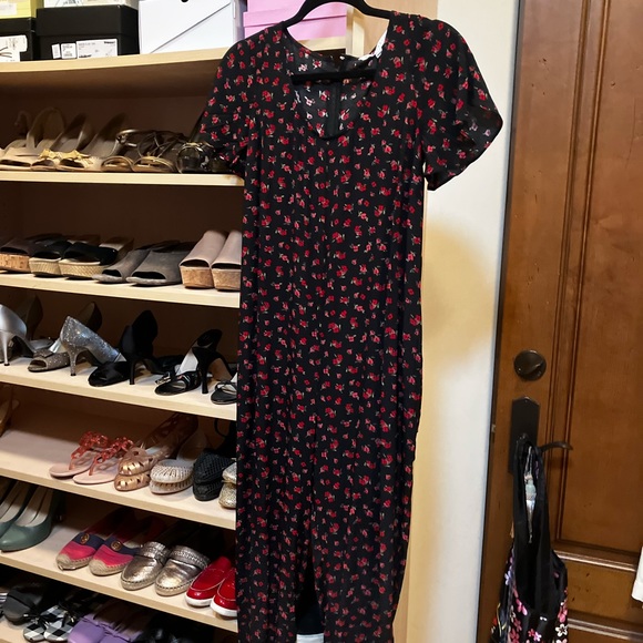 The Nines by Hatch maternity jumpsuit size XS flower pattern NWT - Picture 4 of 5